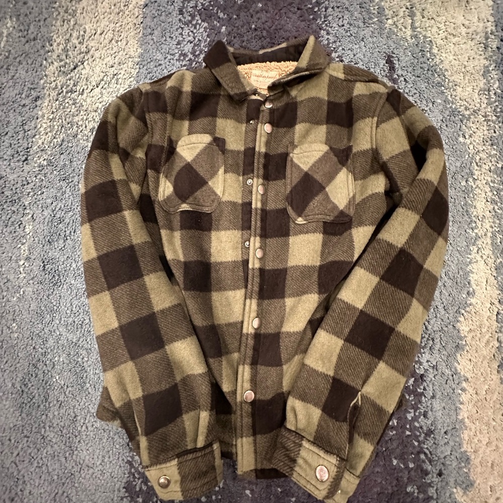 Sherpa lined coat